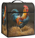 Kitchen Aid Mixer Cover Animal Rooster Autumn Stand Mixer Cover Compatible with 6-8 Quarts Stand Mixers Dust Covers with Zipper Pocket Foldable Washable Kitchen Aid Organizer Bag