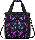 Halloween Bat Coffee Maker Carrying Bag Modern Bat Travel Storage Bag Compatible with K-Mini or K-Mini Plus Single Serve Coffee Brewer Carrying Case with Multiple Pockets &amp Shoulder Strap