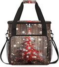 Christmas Tree Coffee Maker Carrying Bag Fantastic Tree Travel Storage Bag Compatible with K-Mini or K-Mini Plus Single Serve Coffee Brewer Carrying Case with Multiple Pockets &amp Shoulder Strap