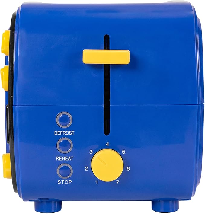 Uncanny Brands Sonic the Hedgehog Retro TV Toaster with Light Up Frame Two Slice Model with Sonic Artwork Themed Kitchen Appliance