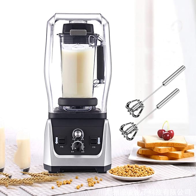 Standing Mixer Smoothie BlenderFood Blender And Grinder With Timer &amp Speed ControlCommercial Blender Food Processors For Kitchen Milk Tea Coffee Dessert Shop 2.5l/5l2.5L