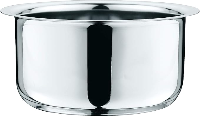 Vinod 3pc Tope Set 1Ltr 1.4Ltr &amp 1.8Ltr (Induction Friendly)