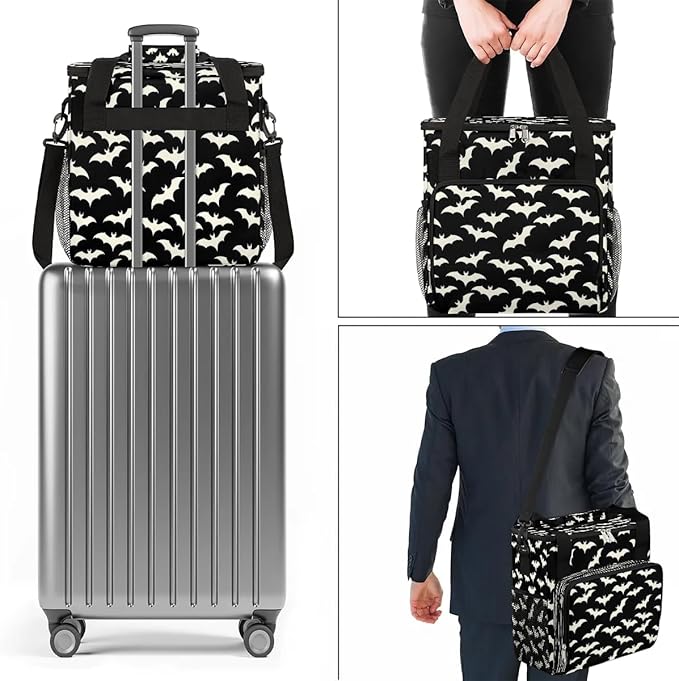 Animal Bat Coffee Maker Carrying Bag for Keurig K-Mini or K-Mini Plus Storage Portable Coffee Maker Travel Bag