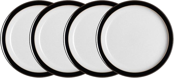 Denby Plate Stoneware Black