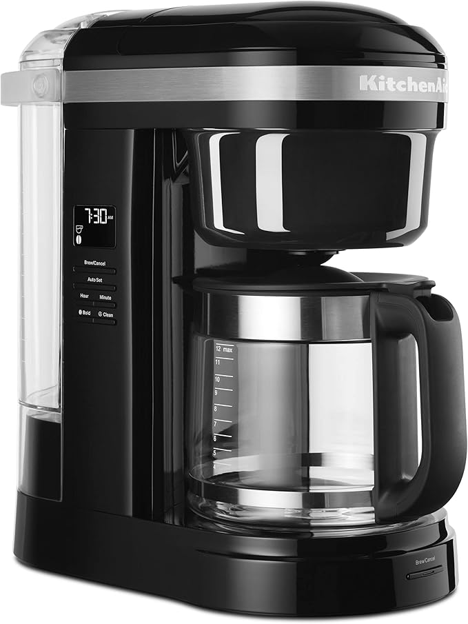 KitchenAid 12 Cup Coffee Maker + 2 Slice Toaster Silver