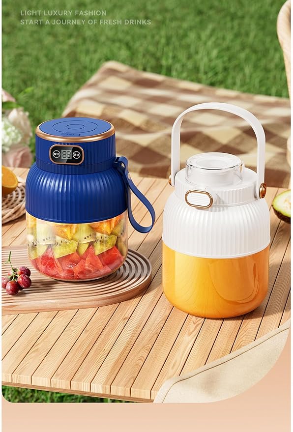 Portable BlenderPortable Blender for Shakes and Smoothies Personal Size High Speed Blender21oz USB C Rechargeable Blender for Travel/Picnic/Office/Gym/Sport (GREEN)