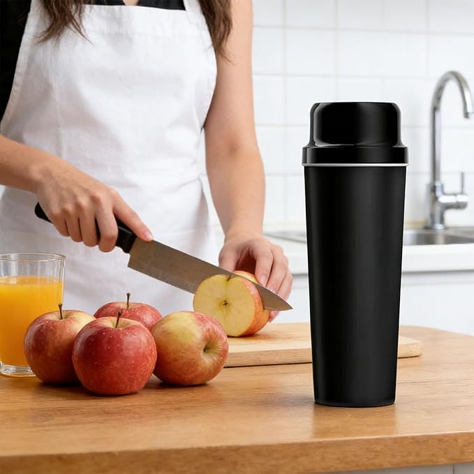 Fockety Portable Blender 21000rpm High Speed 650ML Portable Juicer Cup Rechargeable Insulated Personal Blender with Stainless Steel Blades for Kitchen Office Gym Camping Travel