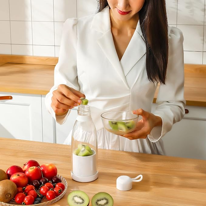 Tyenaza Blender Electric Electric Hand Blender Portable Small Rechargeable USB Charging Food Grade PC Plastic Individual Blender