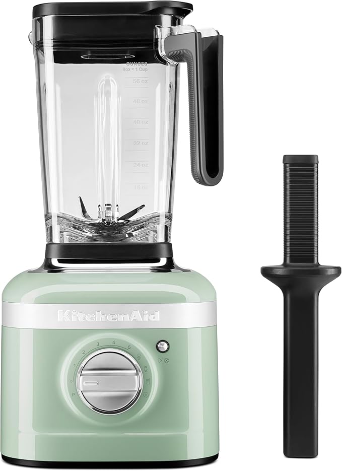 KitchenAid K400 Variable Speed 56oz Blender &amp 5-Speed Ultra Power Hand Mixer - Pistachio