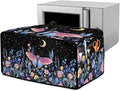 Dustproof Toaster Oven Cover Heat-Resistant Microwave Grill Cover Protector Faux Linen Polyester Dust Covers Case Protections for Toaster Oven Butterfly Night