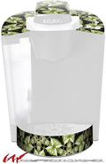 Decal Style Vinyl Skin compatible with Keurig K40 Elite Coffee Makers Leave Pattern 1 Green (COFFEE MAKER NOT INCLUDED)