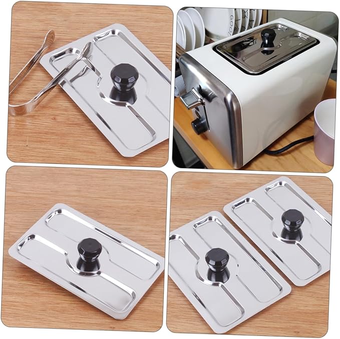 5pcs Toaster Cover Automatic Electric Bread Maker Upper Cover for Kitchen Appliances and Water Simple and Practical Design Fits Standard