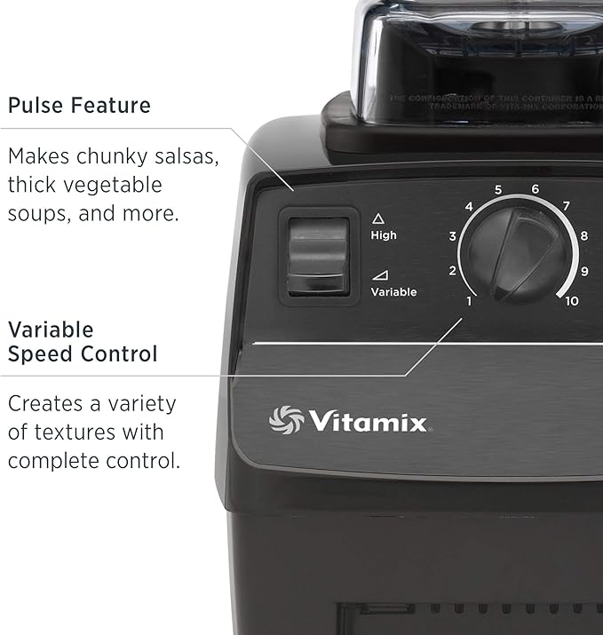 Vitamix Standard Blender Professional-Grade 64oz. Container Platinum (Renewed)