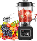 Blenders Smoothie Maker Food Processors Adjustable Speeds Soy Milk Machine Smoothie Mixer for Commercial and Home Use11L