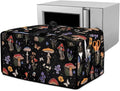Toaster Oven Heat-Resistant Modern Toaster Oven Heavy Duty Dust-proof Microwave Cover with Storage Side Pockets Protects from Appliances Spills Stain Colorful Mushroom