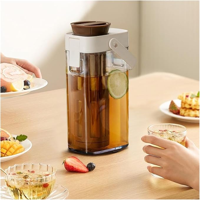 Cold Brew Coffee Pot 1000ml Iced Coffee Maker Cold Brew Jar Leak Proof Container Large Capacity Cold Water Kettle Kitchen Tools