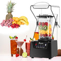 Soundproof Blender 2200W 2L Commercial Fruit Juice Smoothie Maker With Shield Quiet Sound Enclosure for Puree Ice Crush Shakes and Smoothies220V