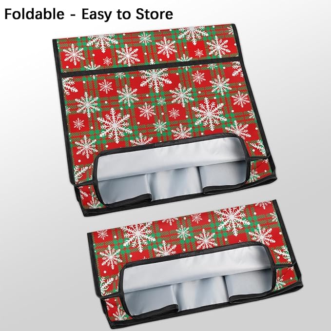 cfpolar Kitchen Aid Mixer Cover Compatible with 6-8 Quarts Xmas Christmas Snowflakes Stand Mixer Cover Kitchen Aid Mixers Accessories Appliance Organizer Bag Dust Covers with Zipper Pocket