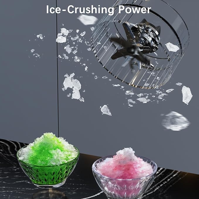 Personal Blender Portable Blender for-Smoothies and Shakes Ice crush Juice Pulse 4 Programs Cordless USB-C Rechargeable 18 oz removable Vessel Lids and Straws BPA Free Dishwasher Safe