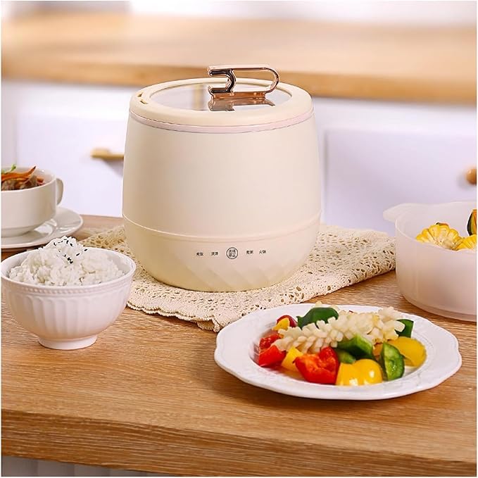Mini Rice Cooker Commercial Rice Cooker 1.6L Rice Cooker With Multiple Cooking Functions 24 Hour Delay Timer And Auto Keep Warm Non-Stick Inner Pot