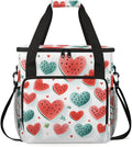 Waterlemon Heart Coffee Maker Carrying Bag Portable Travel Storage Tote Bag Compatible with K-Mini or K-Mini Plus Single Serve Coffee Brewer Carrying Case with Multiple Pockets &amp Shoulder Strap