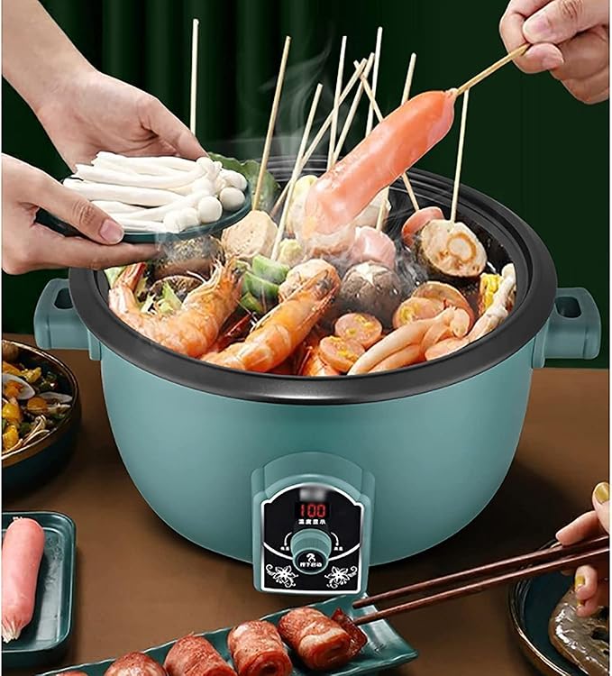 Rice Cooker Household/Commercial Adjustable Temperature Canteen Restaurant Large Insulation Rice Cooker for 8-30 People (8L) ()
