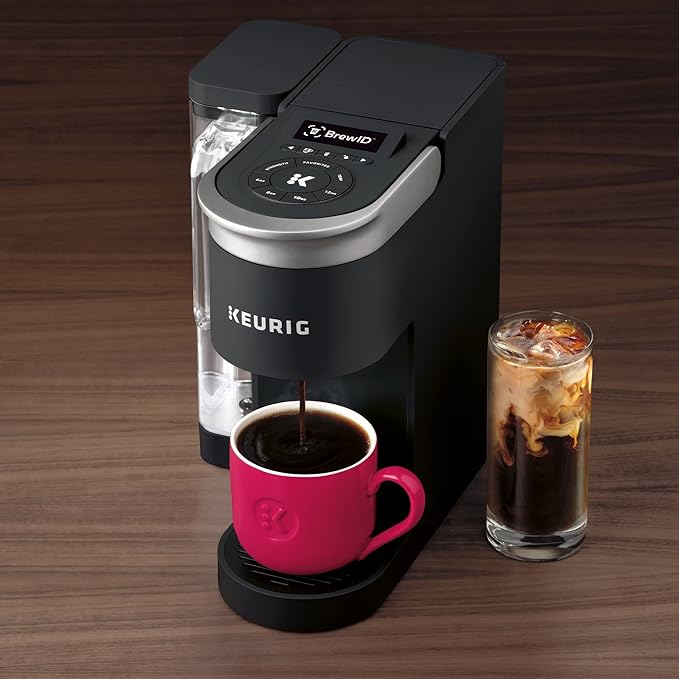 Keurig K-Supreme SMART Coffee Maker MultiStream Technology Brews 6-12oz Cup Sizes Black