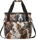 Camouflage Dogs Coffee Maker Travel Bag for K-Mini or K-Mini Plus Single Serve Coffee Brewer Portable Storage Tote Case for Tarvel
