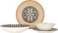 Dinnerware Set (Small) - Mesopotamia - 24 pieces - 6 Persons - Porcelain