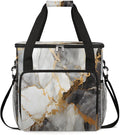 Classic Patterns Marble Coffee Maker Travel Bag for K-Mini or K-Mini Plus Single Serve Coffee Brewer Portable Storage Tote Case for Tarvel