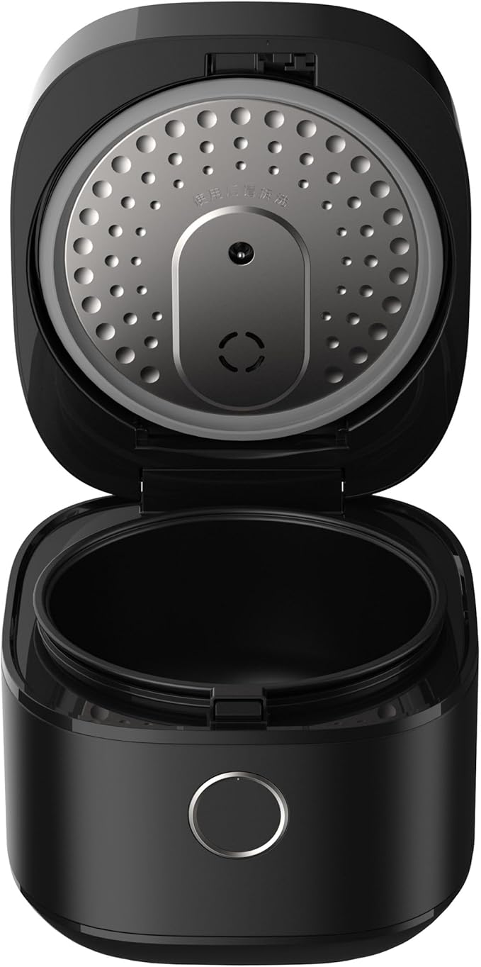 Salton Multifunction Micom Rice Cooker - 3L - Black - Perfect Rice Every Time with Fuzzy Logic Technology