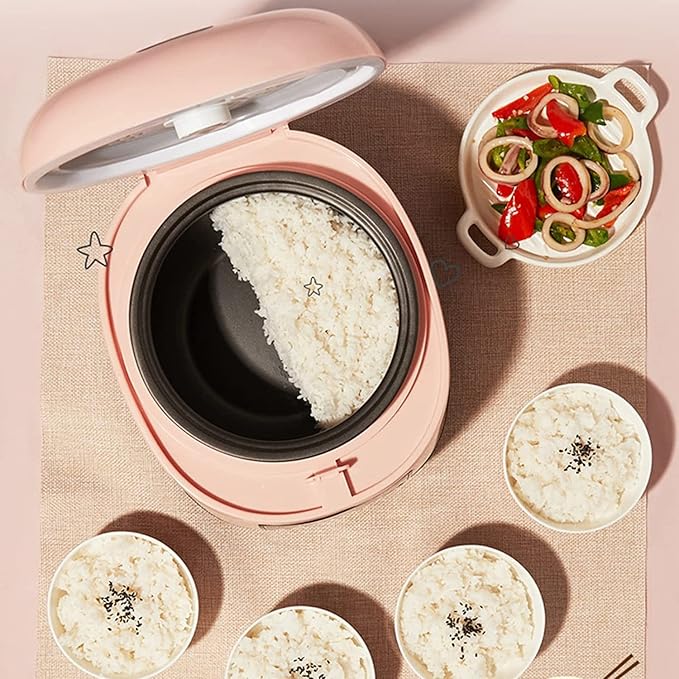 Smart Rice Cooker 3L Multi-Function Small Mini Smart Automatic Rice Cooker Energy-Saving Home Stove for 1-4 People#2 (#2) (#1)