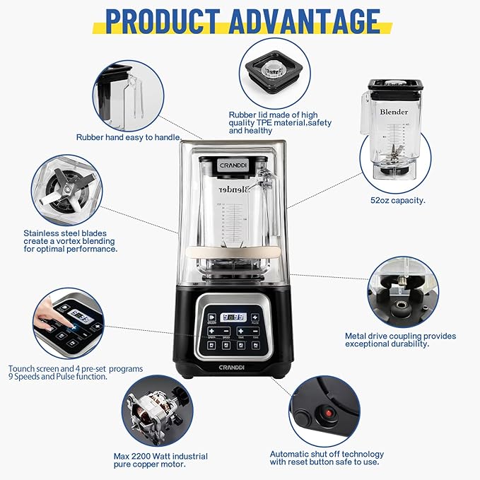 K80TS Smart Blender + Select 40oz Juice Cup