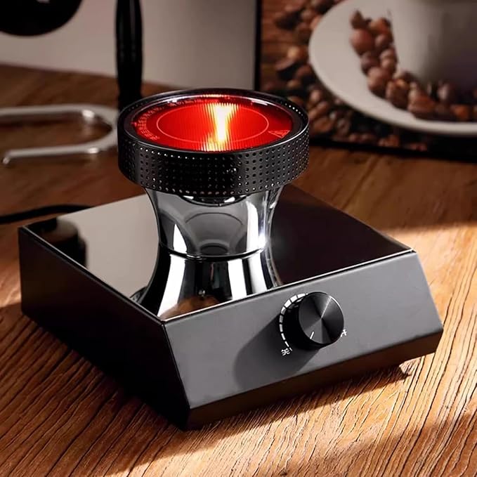 Siphon Coffee Maker with Halogen Lamp Heater Vacuum Coffee Pot Coffee Brewer Pot Adjustment Temperature Office Coffee Maker 3 People Capacity