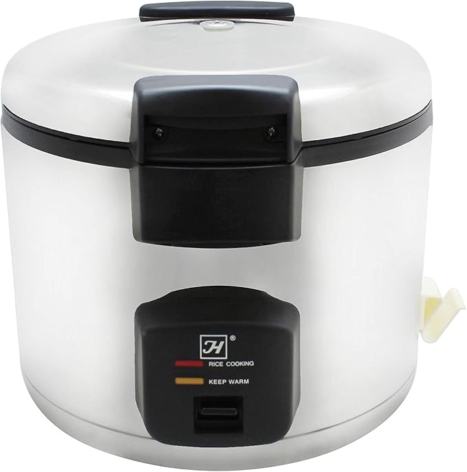 33 cups rice cooker / warmer stainless steel exterior comes in each