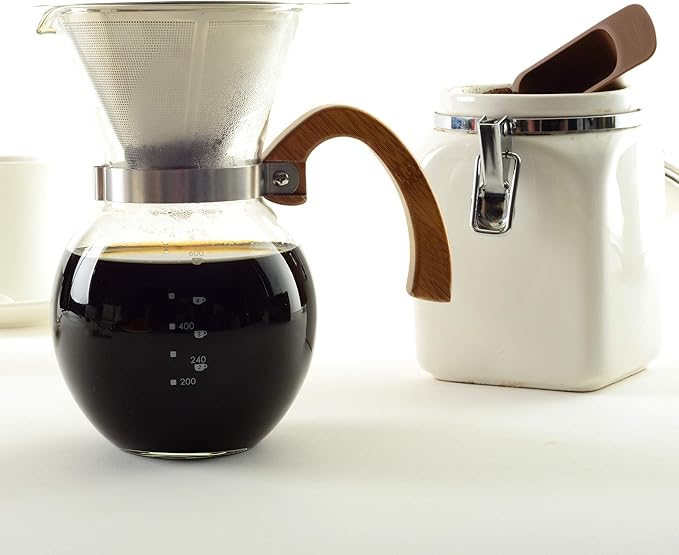 Norpro 5588 Pour Over Coffee Mkr with Ss Filter