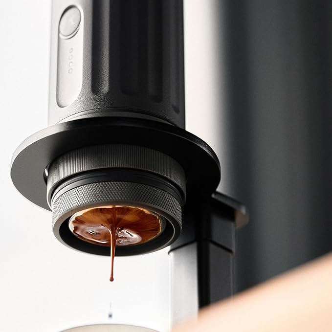 IKAPE KAPO K2 Portable Espresso Machine with Bl uetooth APP Connect &amp 51mm Bottomless Basket Electric Coffee Maker 20 Bar Pressure for Home Travel Camping