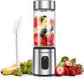 Glass Portable Blender Smoothies: Mini Personal Blender Shakes and Smoothies Small USB Rechargeable Baby Food Travel Beach Office Sports Kitchen Gym Use