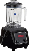 Kratos Commercial 3.5 HP Blender with Toggle Controls Pulse Feature 48 Oz. Jar 120V 1800W 5-15P Plug Black Countertop Professional Blender (29B-004)
