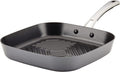 Rachael Ray Cook + Create Hard Anodized Nonstick Deep Grill Pan/Griddle 11 Inch - Black