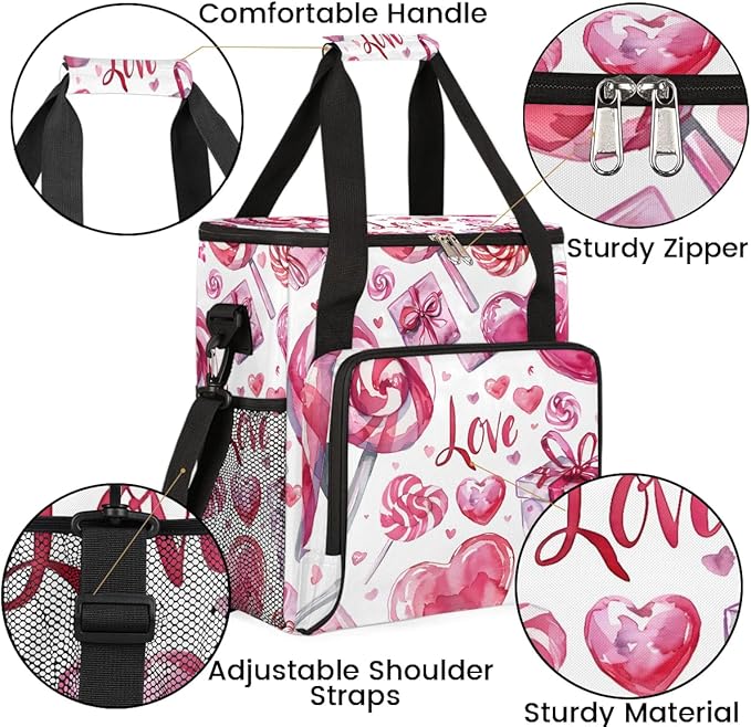 Coffee Maker Travel Bag Compatible with Keurig K-Mini K-Mini Plus or Other Accessories Portable Coffee Maker Case with Shoulder Strap for Travel(Bag Only)