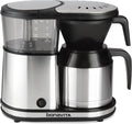 Bonavita 5 Cup Drip Coffee Maker Machine One-Touch Pour Over Auto Pause Brewing with Stainless Steel Double Wall Thermal Carafe SCA Certified Dishwasher Safe BV1500TS