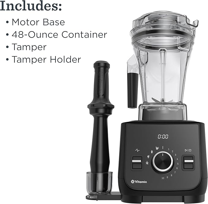 Vitamix Ascent X2 Blender with Three Blending Programs Self-Cleaning Program Professional-Grade Blender for Smoothies Soups and More Stainless-Steel Blades 48 Oz Container Midnight Blue