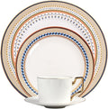 24 piece bone china dinnerware set dishes set for 6 elegant coffee cups and plates sets for party dinner christmas for mom and grandmother British court style