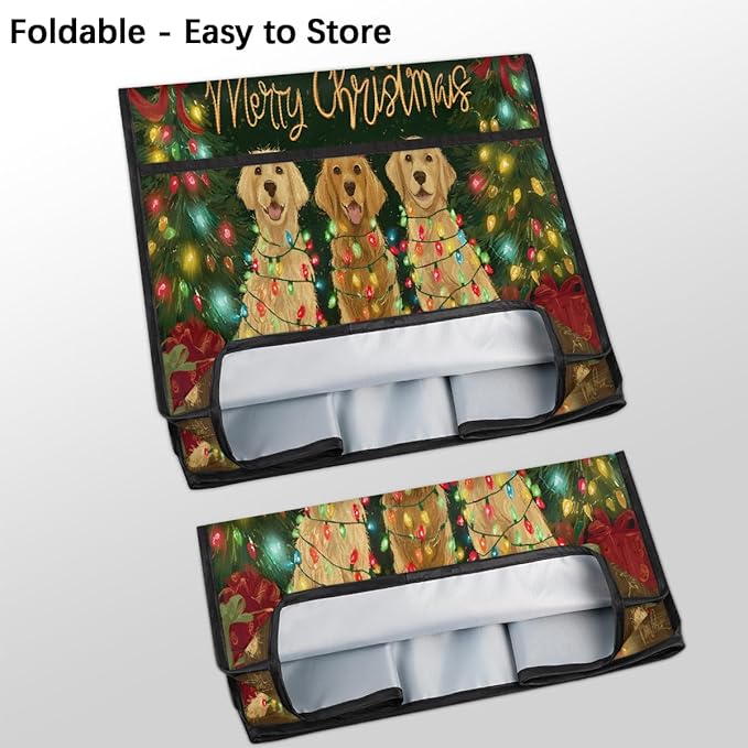 cfpolar Kitchen Aid Mixer Cover Compatible with 6-8 Quarts Christmas Xmas Dogs Stand Mixer Cover Kitchen Aid Mixers Accessories Appliance Organizer Bag Dust Covers with Zipper Pocket