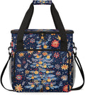 Dreamy Xmas Tree Coffee Maker Carrying Bag Portable Travel Storage Tote Bag Compatible with K-Mini or K-Mini Plus Single Serve Coffee Brewer Carrying Case with Multiple Pockets &amp Shoulder Strap