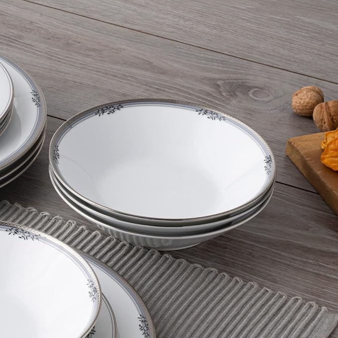 Noritake Laurelvale 12-Piece Dinnerware Set Service for 4
