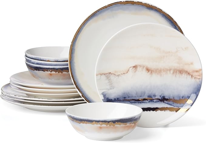 Lenox 896844 Summer Radiance 12-Piece Dinnerware Set