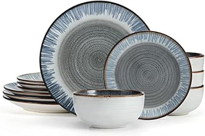 Pfaltzgraff Jaimie 12 Piece Dinnerware Set Service for 4