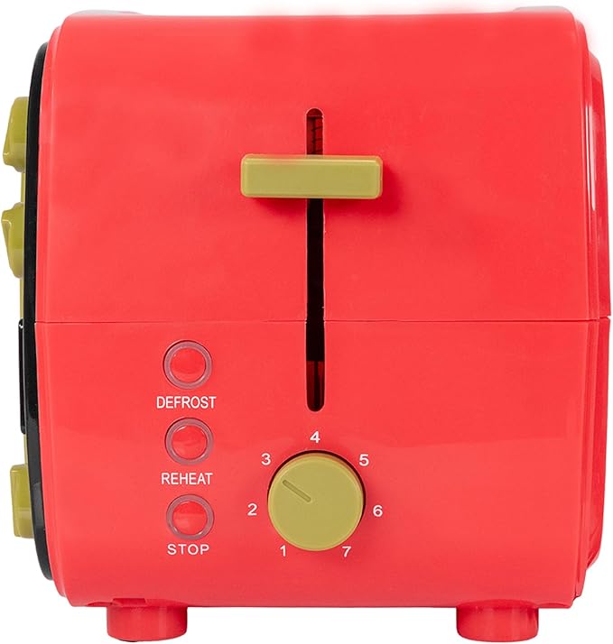 Uncanny Brands Dr. Seuss How the Grinch TV Toaster 2-Slice Holiday Breakfast Gift Grinch Face Toast Design